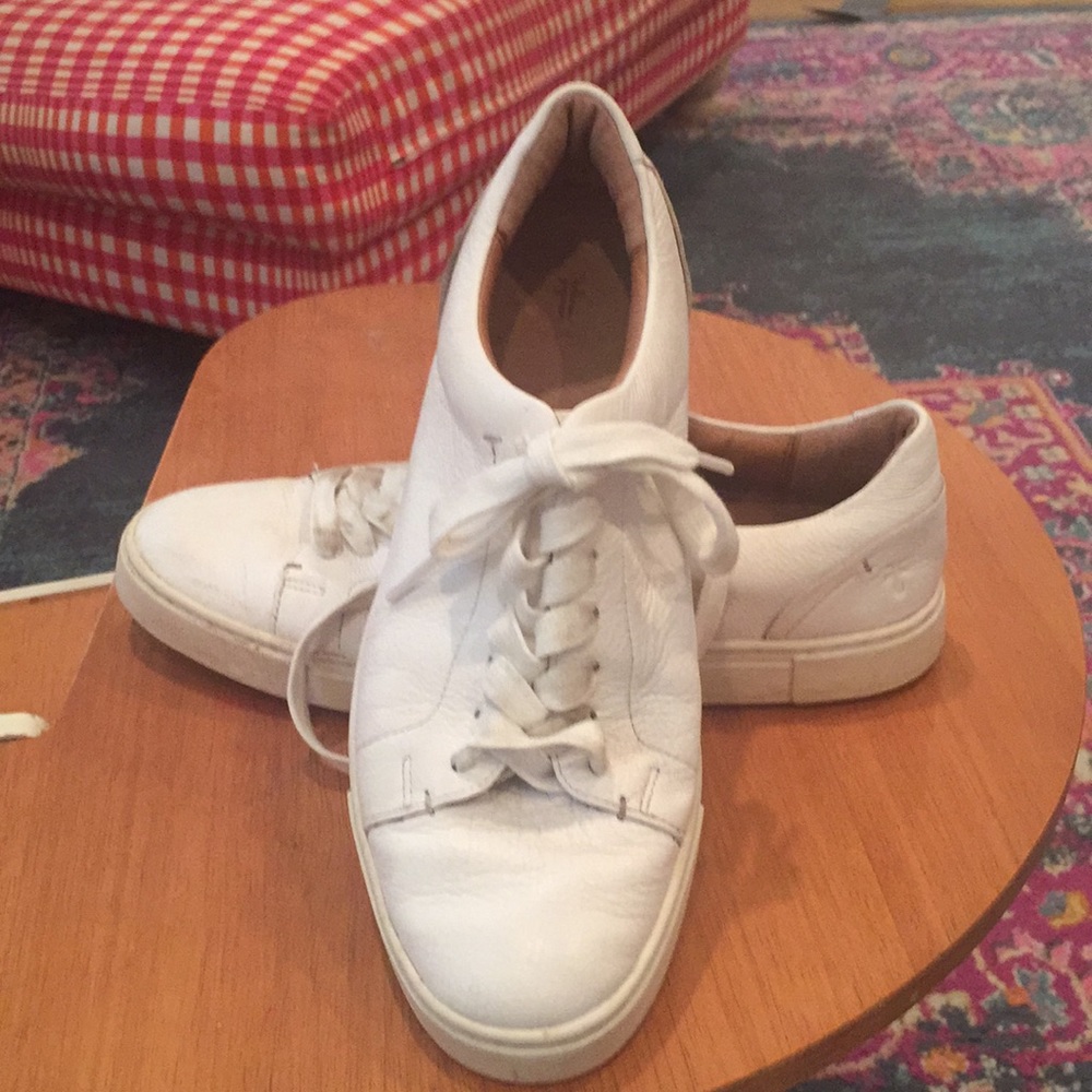 Frye low lace sneakers